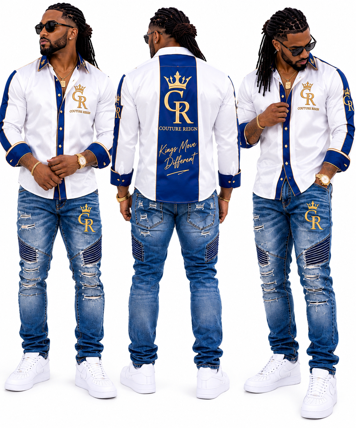 Reign Authority Button Up
