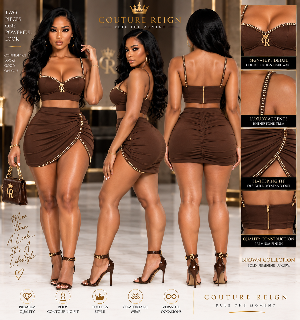 Brown Sugar Luxe Set