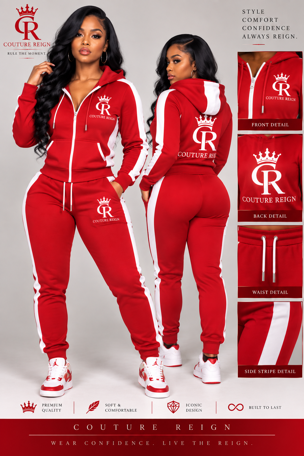 Reign Motion 3 Piece Tracksuit