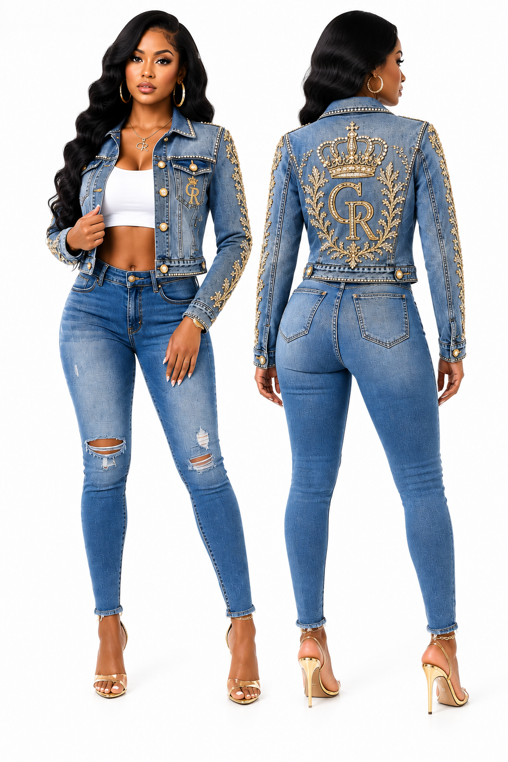 Crown Royal Reign Denim Jacket